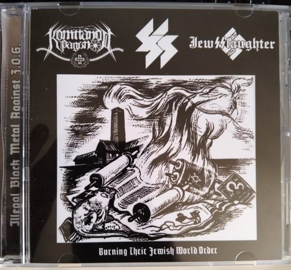 88 - Kommando Pagano - JewSSlaughter - Burning Their Jewish World Order - NSBM Split CD
